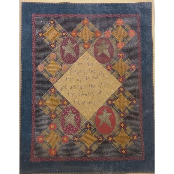 UNCUT Vintage Quilt Sewing Patterns, Stars of the Earth 113, Joined at the Hip - Picture 1 of 3